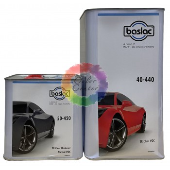 Лак BASLAC 40-440 КОМПЛЕКТ, 5л + отв. 50-420, 2.5л 