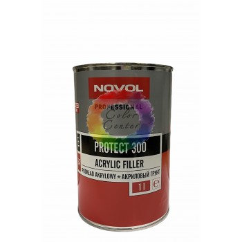 Акриловий грунт Novol PROTECT 300 4+1, червоний, 1 л (без затверджувача)
