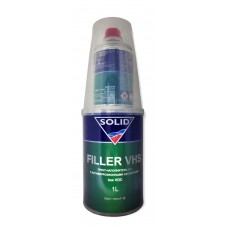 Акриловий грунт наповнювач SOLID FILLER VHS 4+1, білий, 1 л + 0.25 л